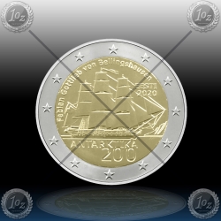 2 EVRO ESTONIJA 2020 "Antarctica" UNC